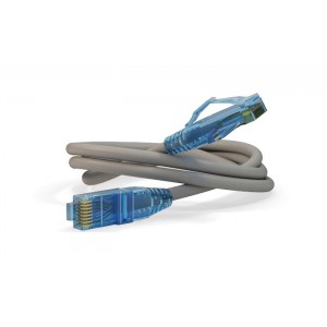 Hyperline PC-LPM-UTP-RJ45-RJ45-C6-2M-LSZH-GY Патч-корд