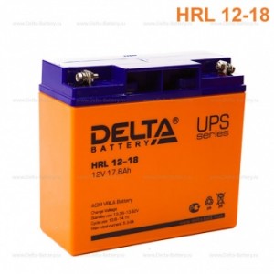 Delta HRL 12-18 Аккумулятор