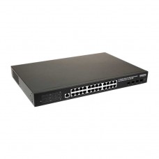Osnovo SW-24G4X-1L-I Промышленный управляемый L3 PoE коммутатор