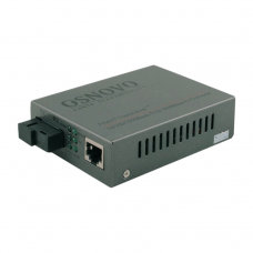 Osnovo OMC-1000-11S5b Оптический Gigabit Ethernet медиаконвертер для передачи Ethernet