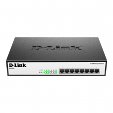 D-Link DES-1008P+/A1A Неуправляемый коммутатор