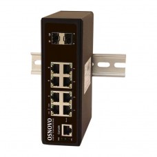 Osnovo SW-70802/IL Промышленный управляемый (L2+) коммутатор Gigabit Ethernet на 8 GE Rj45 + 2 GE SFP порта