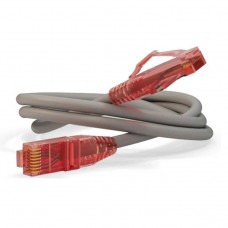 Hyperline PC-LPM-UTP-RJ45-RJ45-C5e-0.5M-LSZH-GY Патч-корд