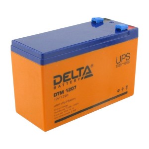 Delta DTM 1207 Аккумулятор