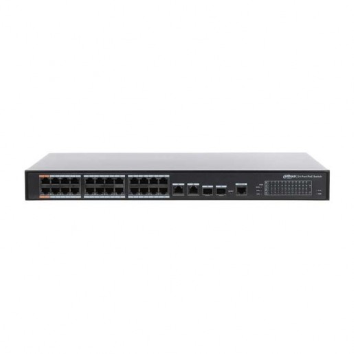 Dahua DH-PFS4226-24ET-240 Коммутатор с РоЕ, уровень L2 24-портовый управляемый Dahua DH-PFS4226-24ET-240 Коммутатор с РоЕ, уровень L2 24-портовый управляемый