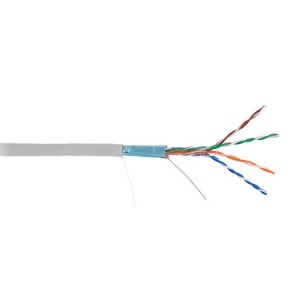 NETLAN EC-UF004-5E-PVC-GY Кабель F/UTP 305м