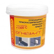 ОГНЕЗА-ГТ Огнезащитный терморасширяющийся герметик, 3 кг
