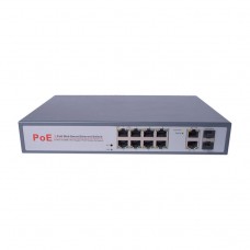 ComOnyX CO-SWP8FM Коммутатор 8-портовый Gigabit Ethernet с PoE