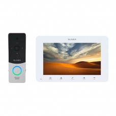 Slinex SM-07MHD + ML-20HD Комплект видеодомофона (белый/серебристо-черный)