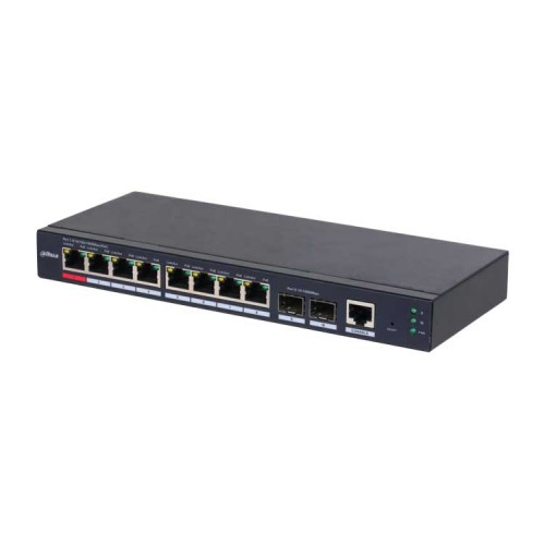 Dahua DH-S4210-8GT-110 Коммутатор с PoE. Уровень L2 с 8 портам Dahua DH-S4210-8GT-110 Коммутатор с PoE. Уровень L2 с 8 портам