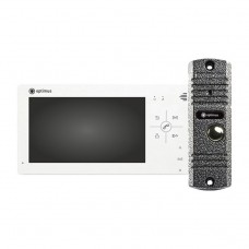Optimus VM-7.0 (w)+ DS-700L Комплект видеодомофона (серебро)