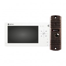 Optimus VM-7.0 (w)+ DS-700L (медь) Комплект видеодомофона